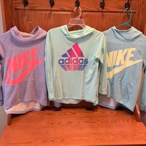 Girls hoodie sweatshirt Nike adidas